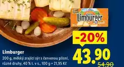 Lidl Limburger, 200 g nabídka