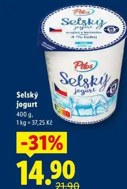 Lidl Selský jogurt, 400 g nabídka