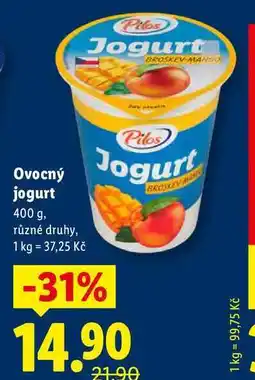 Lidl Ovocný jogurt, 400 g nabídka