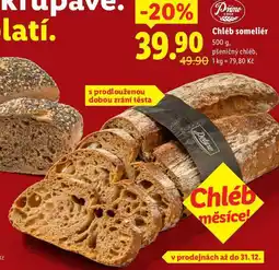 Lidl Chléb someliér, 500 g nabídka