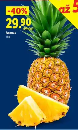 Lidl Ananas, 1 kg nabídka