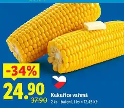 Lidl Kukuřice vařená, 2 ks nabídka