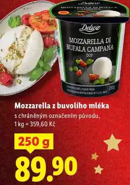 Lidl Mozzarella z buvolího mléka, 250 g nabídka