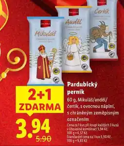 Lidl Pardubický perník, 60 g nabídka