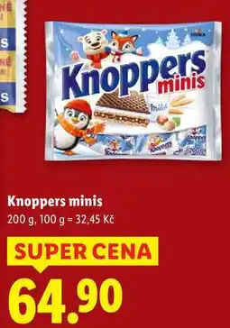Lidl Knoppers minis, 200 g nabídka