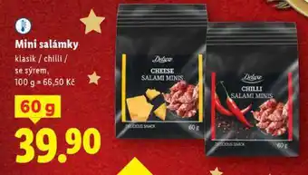 Lidl Mini salámky, 60 g nabídka