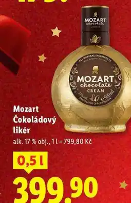 Lidl Mozart Čokoládový likér, 0,5 l nabídka
