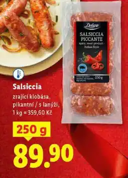 Lidl Salsiccia, 250 g nabídka