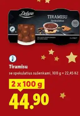 Lidl Tiramisu, 2x 100 g nabídka