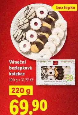 Lidl Vánoční bezlepková kolekce, 220 g nabídka