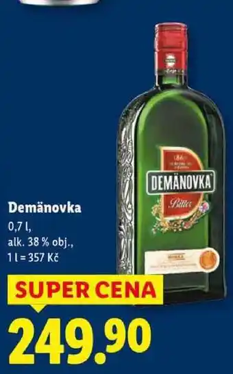 Lidl Demänovka, 0,7 l nabídka