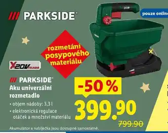 Lidl Aku univerzální rozmetadlo nabídka