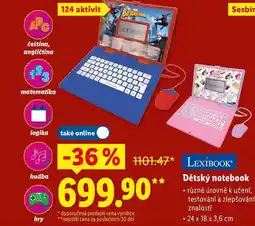 Lidl Dětský notebook nabídka