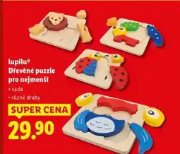 Lidl lupilu Dřevěné puzzle pro nejmenší nabídka