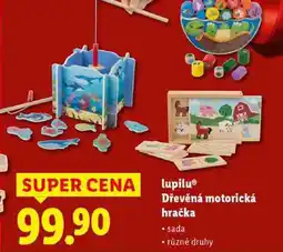 Lidl lupilu Dřevěná motorická hračka nabídka