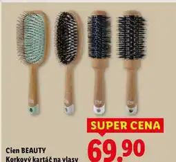 Lidl Cien BEAUTY Korkový kartáč na vlasy nabídka