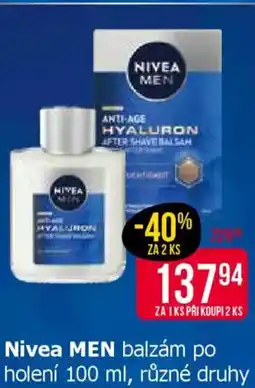 Teta Nivea MEN nabídka