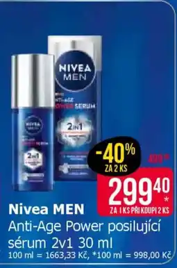 Teta Nivea MEN nabídka