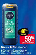 Teta Nivea MEN šampon nabídka