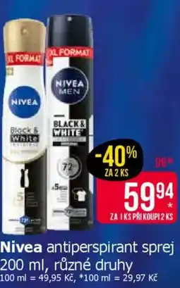 Teta Nivea nabídka
