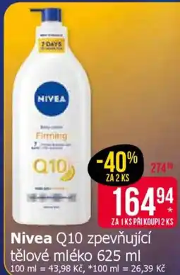Teta Nivea nabídka