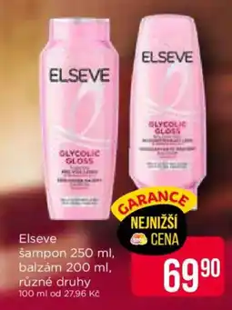 Teta Elseve šampon, balzám , různé druhy nabídka