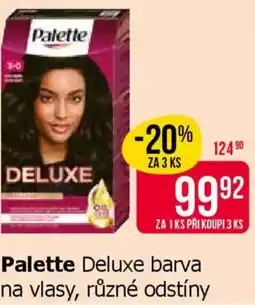 Teta Palette nabídka