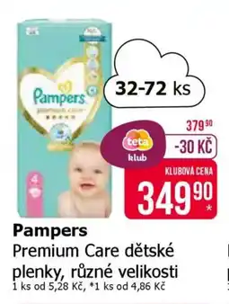 Teta Pampers nabídka
