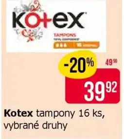Teta Kotex nabídka