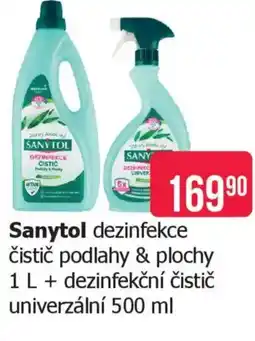 Teta Sanytol dezinfekce nabídka