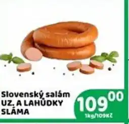 Brněnka Slovenský salám SLÁMA nabídka