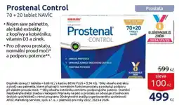 Benu Prostenal Control 70+ 20 tablet NAVÍC nabídka