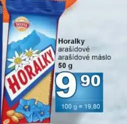 Jip Horalky arašídové arašídové máslo nabídka