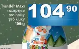 Jip Kinder Maxi surprise pro holky pro kluky nabídka