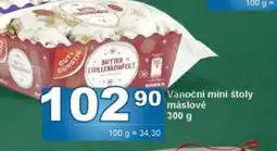 Jip Vánoční mini štoly máslové nabídka