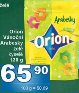 Jip Orion Vánoční Arabesky želé kyselé nabídka
