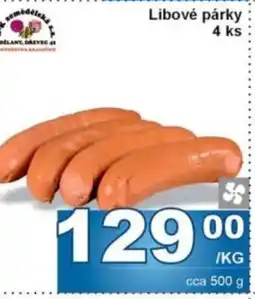 Jip Libové párky nabídka