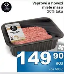 Jip Vepřové a hovězí mleté maso 20% tuku nabídka
