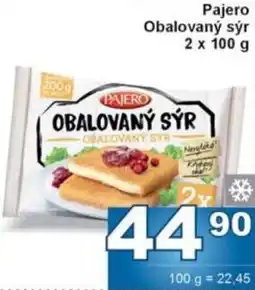 Jip Pajero Obalovaný sýr nabídka