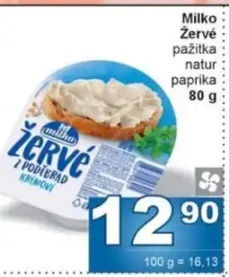 Jip Milko Žervé pažitka natur paprika nabídka