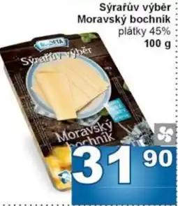 Jip Sýrařův výběr Moravský bochník plátky 45% nabídka