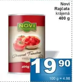 Jip Novi Rajčata krájená nabídka