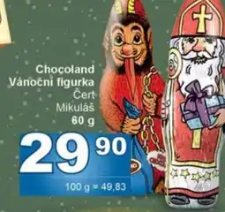 Jip Chocoland Vánoční figurka Čert Mikuláš nabídka