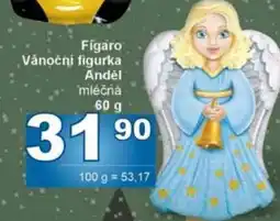 Jip Figaro Vánoční figurka Anděl mléčná nabídka