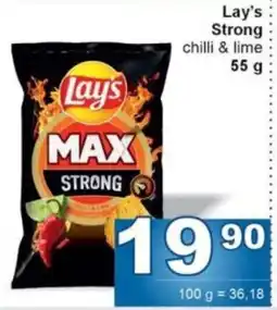 Jip Lay's Strong chilli & lime nabídka