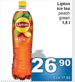 Jip Lipton ice tea peach green nabídka