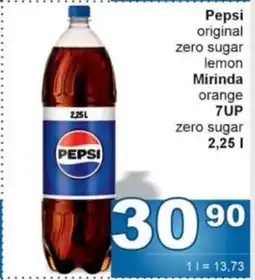 Jip Pepsi original zero sugar lemon nabídka