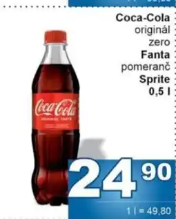 Jip Coca-Cola originál zero nabídka