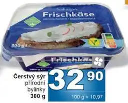 Jip Čerstvý sýr přírodní bylinky nabídka