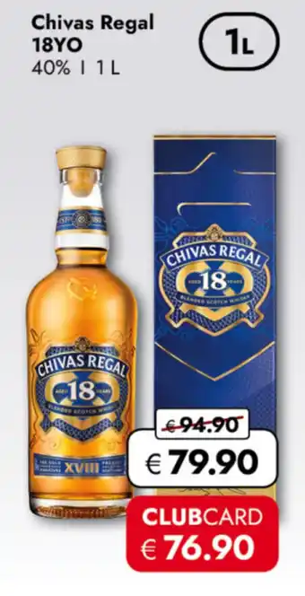 Chivas Regal 18YO 40%